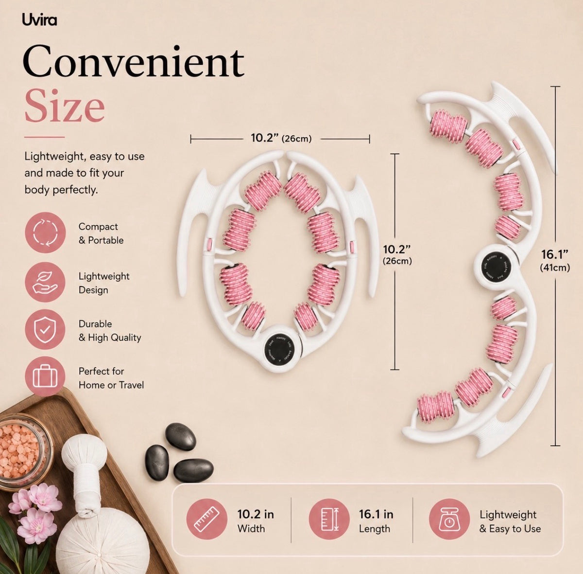 SculptRoll - Cellulite Manual Massage Roller 2.0